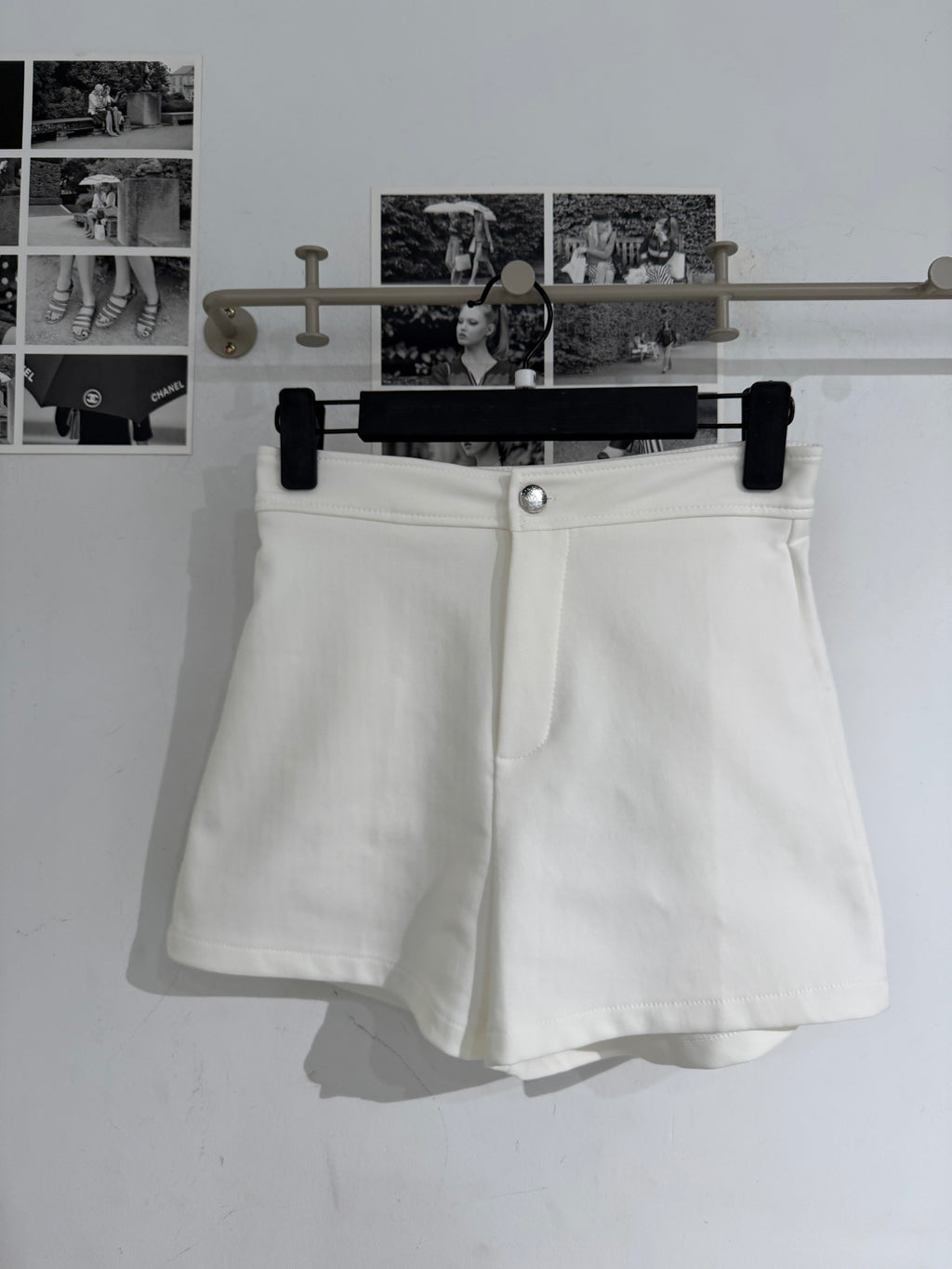 Coco Button Span Shorts
