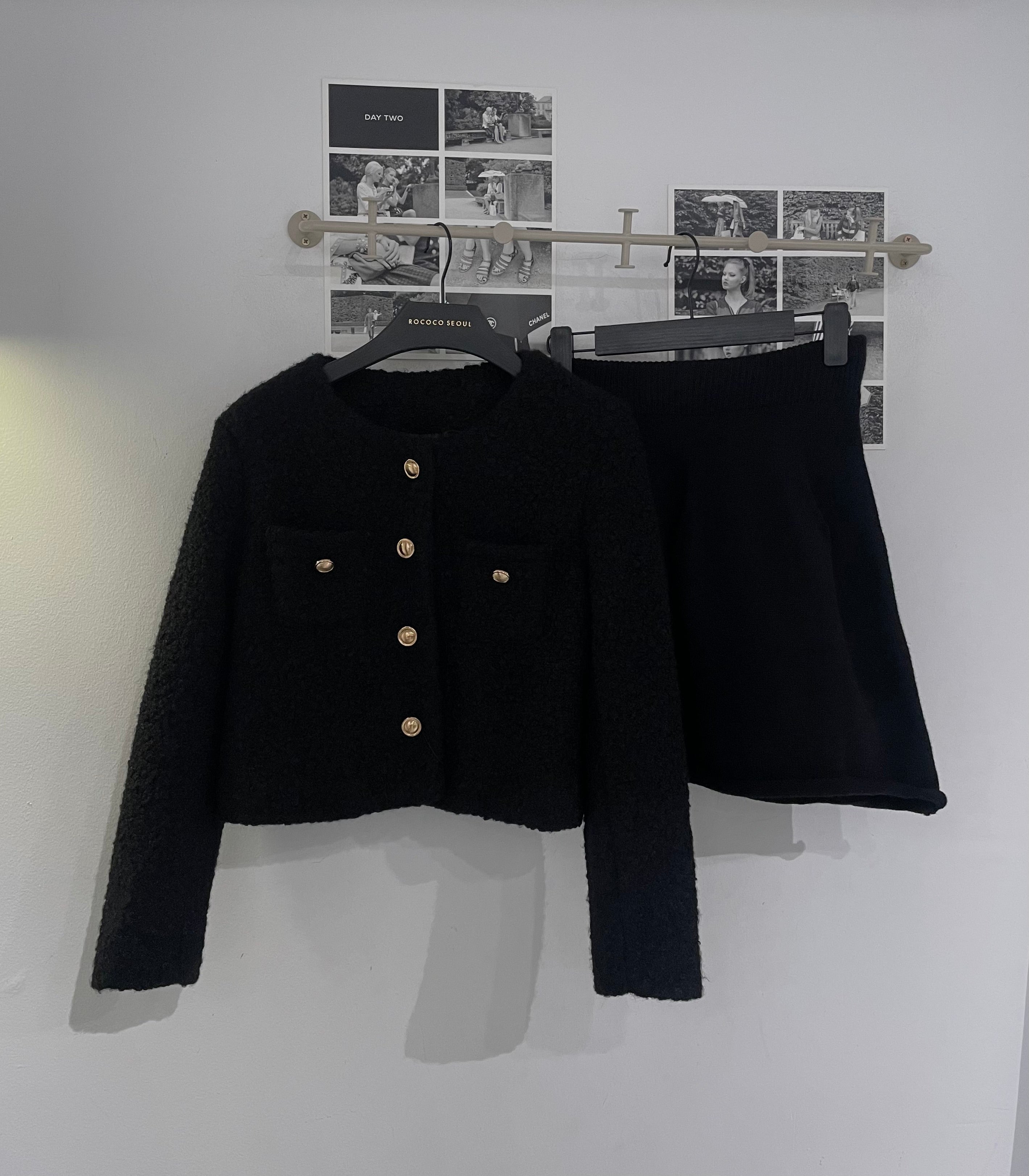 Maru Ribbon Knit Set