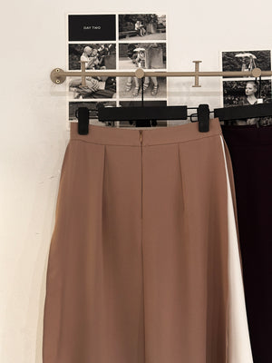 Bring Layered Side Open Skirt