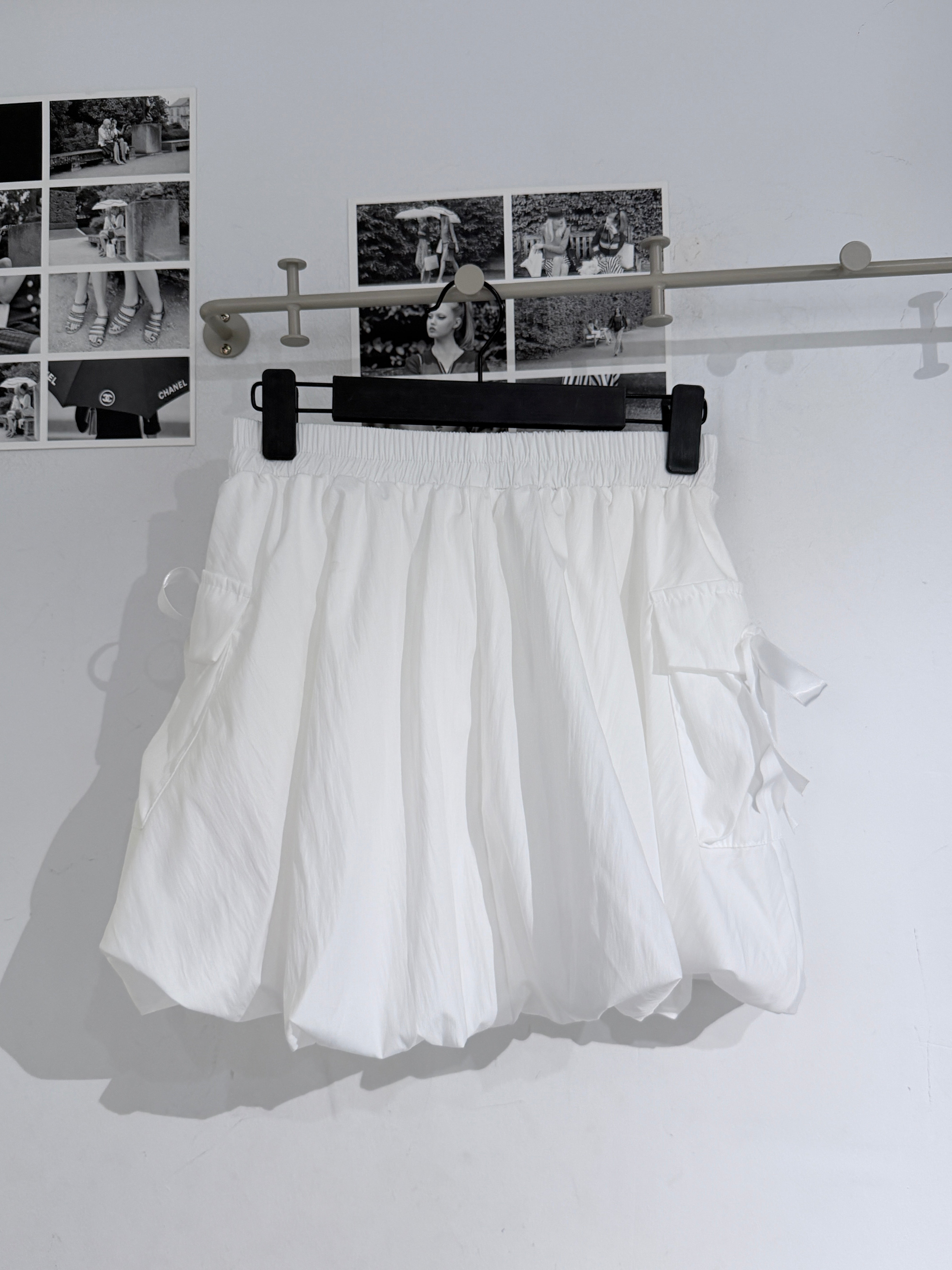 Carrot Balloon Skirt Side Pockets