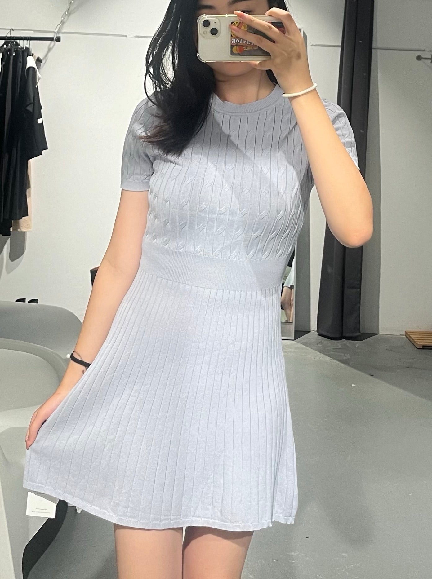 Dwear Cable Knit Dress