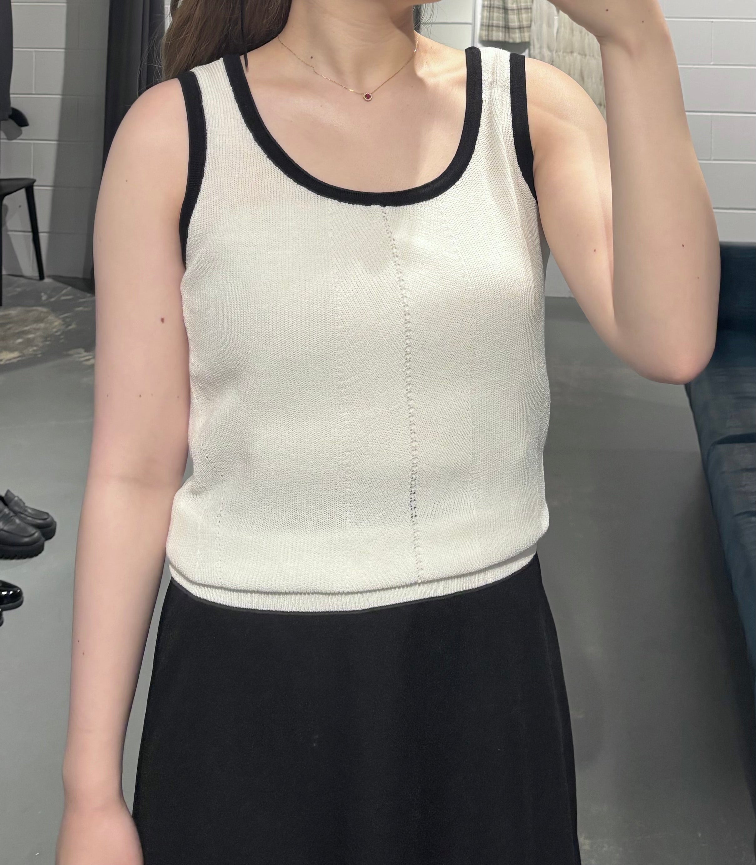 CherryC Knit Sleeveless Top