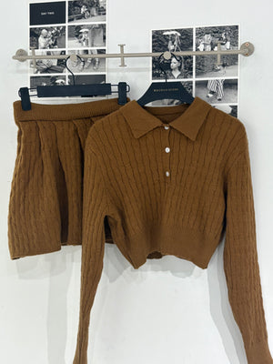 Girls Dail Knit Skirt