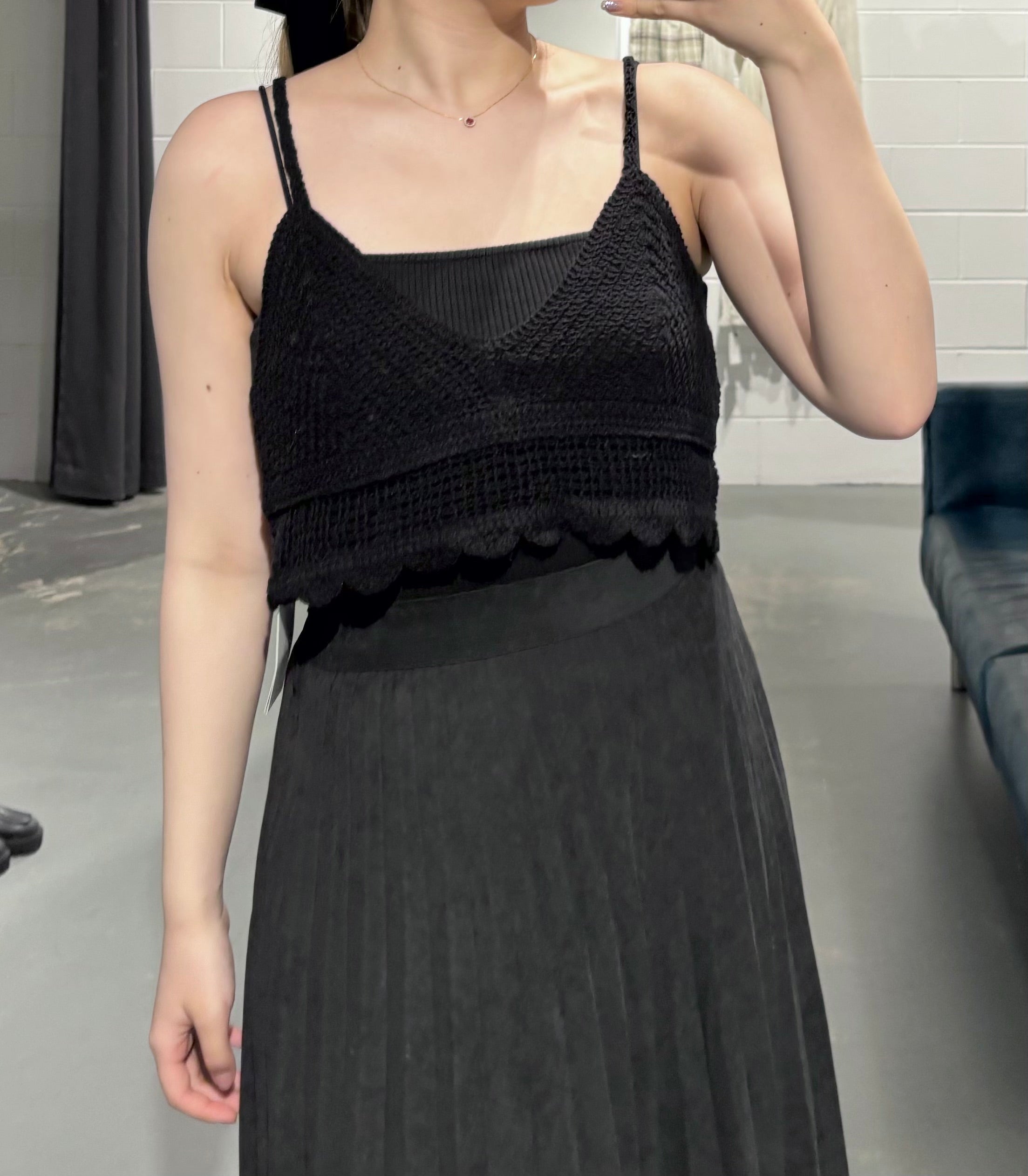 Monki Knit Bra Top