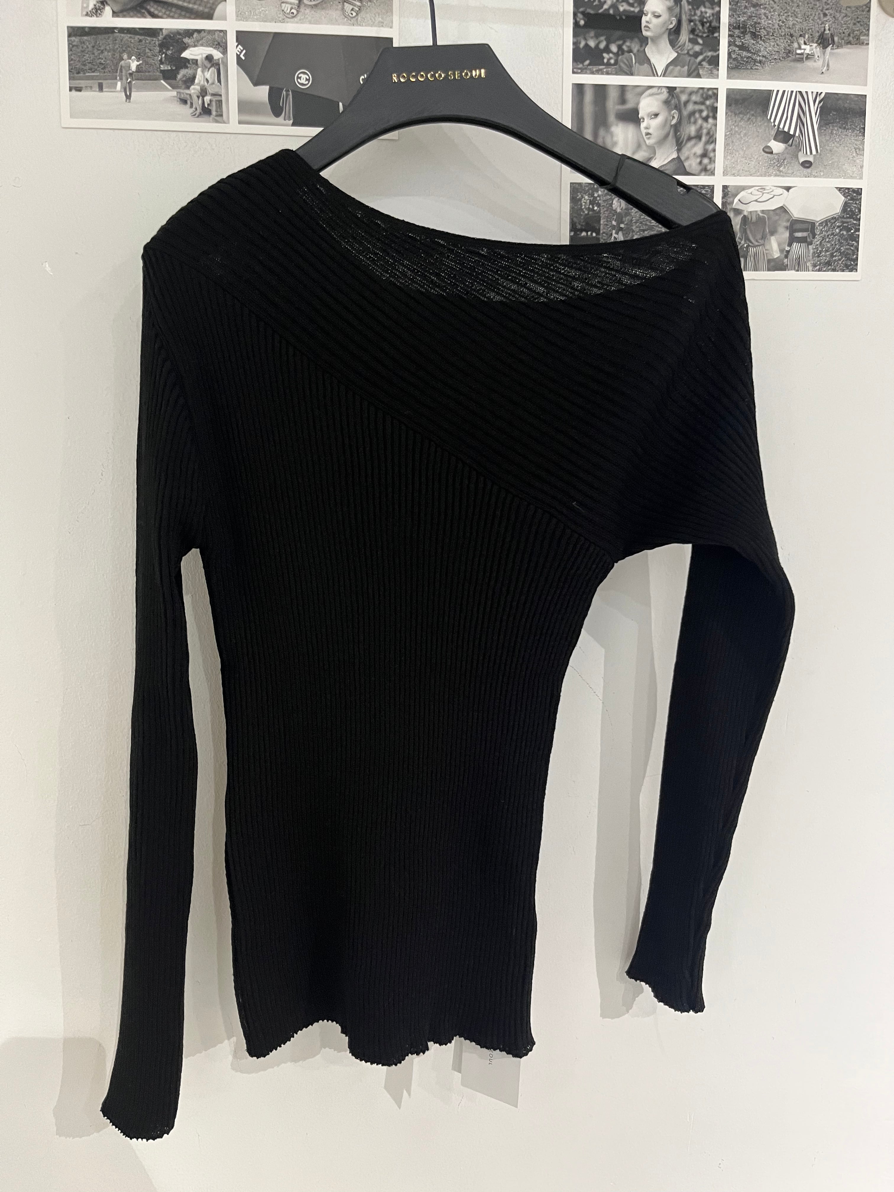 IfYou Unbal Rib Knit