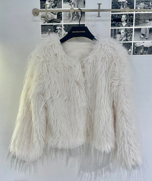 Mogi Hairy Fur Jacket