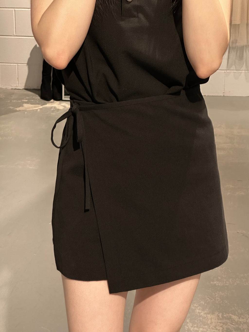 Lilibet Wrap Mini Skirt