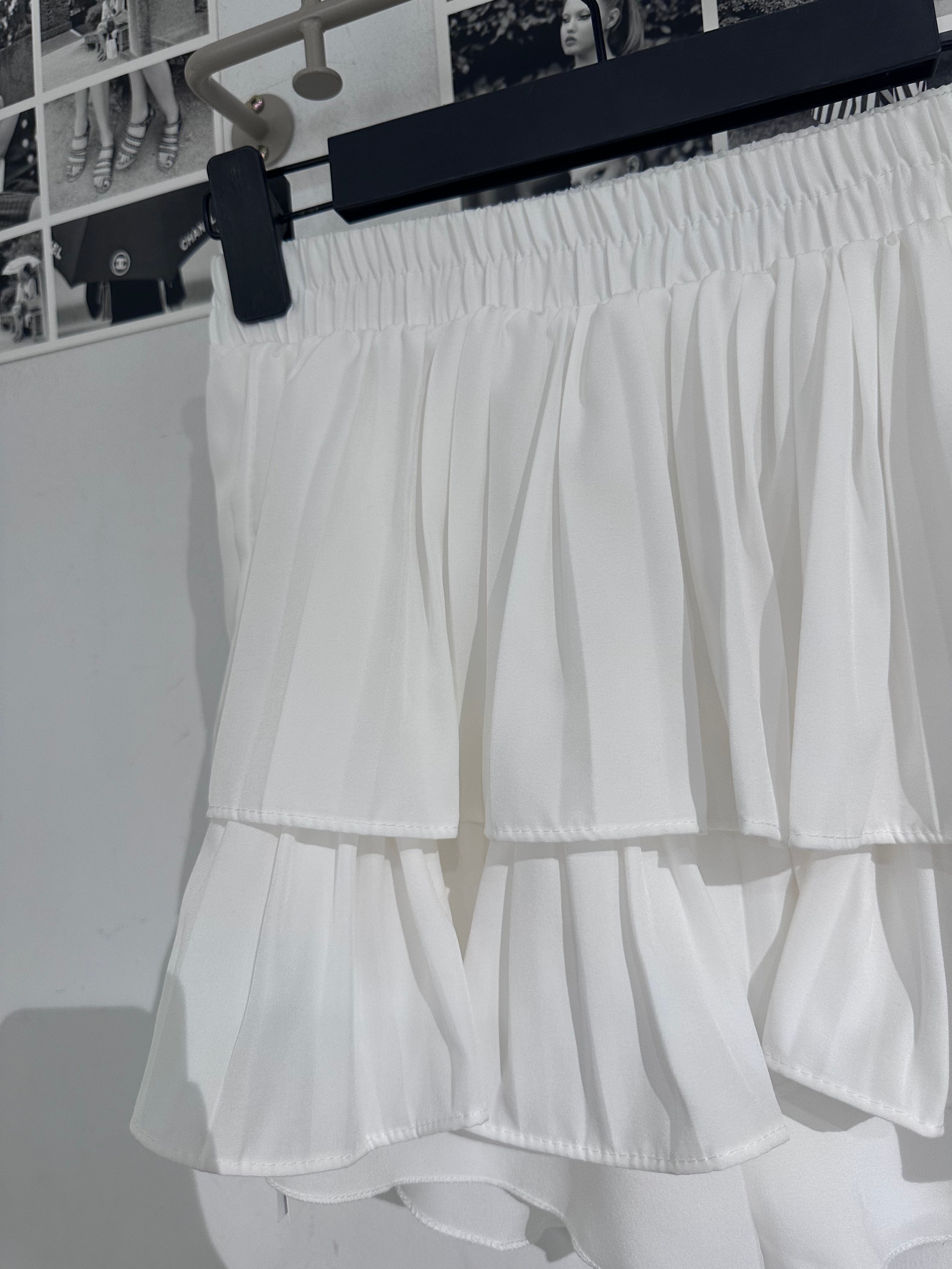 Bebe Micro Pleats Shorts