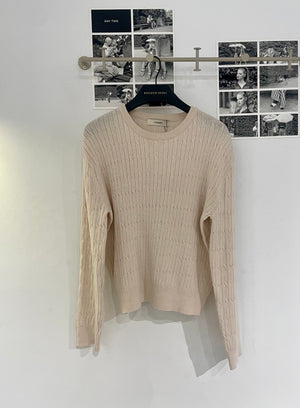 Pure Spring Cable Knit