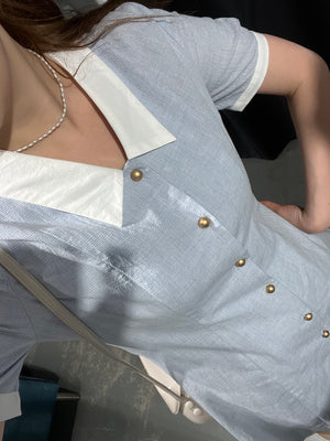 Dresswell Collar Mini Dress