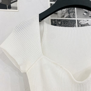 Heart Neck Summer Knit