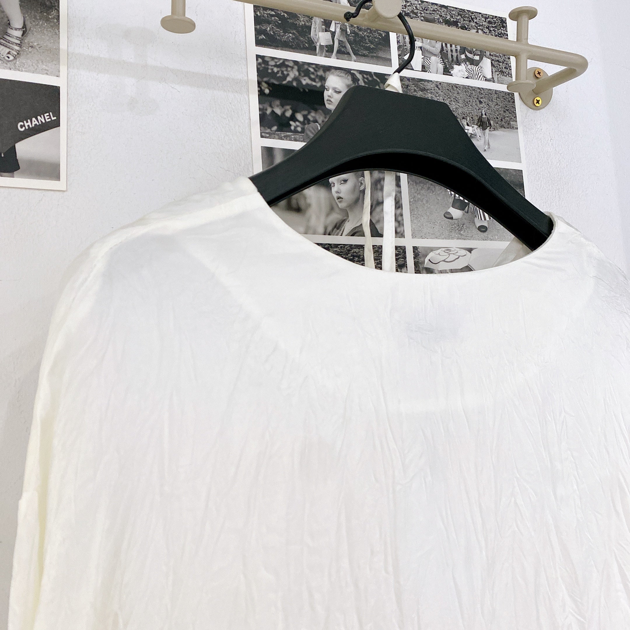 LesBeige Wrinkle Long Dress