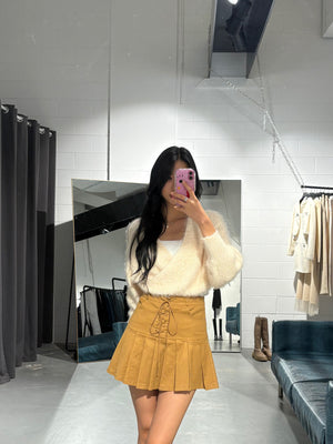 Coco Wrap Feather Knit