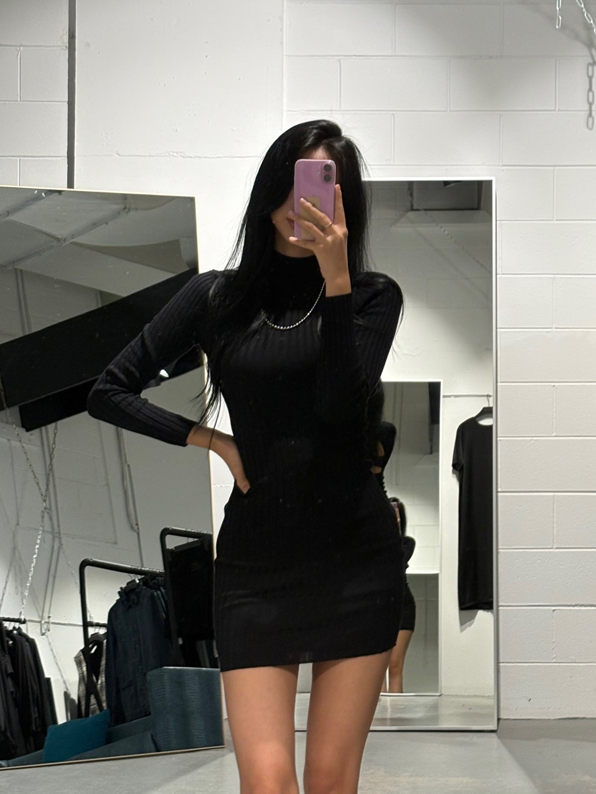 Glam Back Open Dress