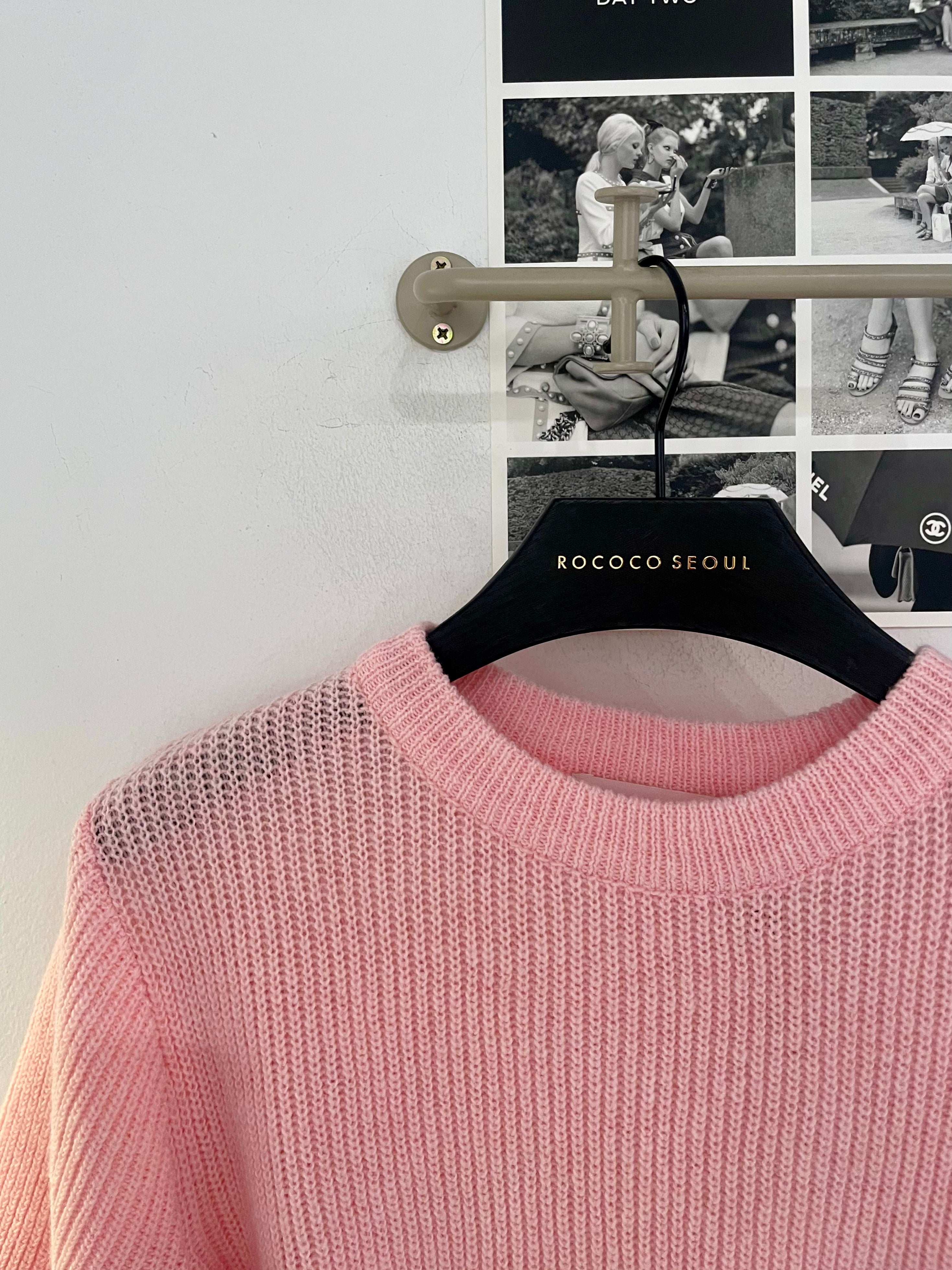 Frida Cashmere Pink Knit