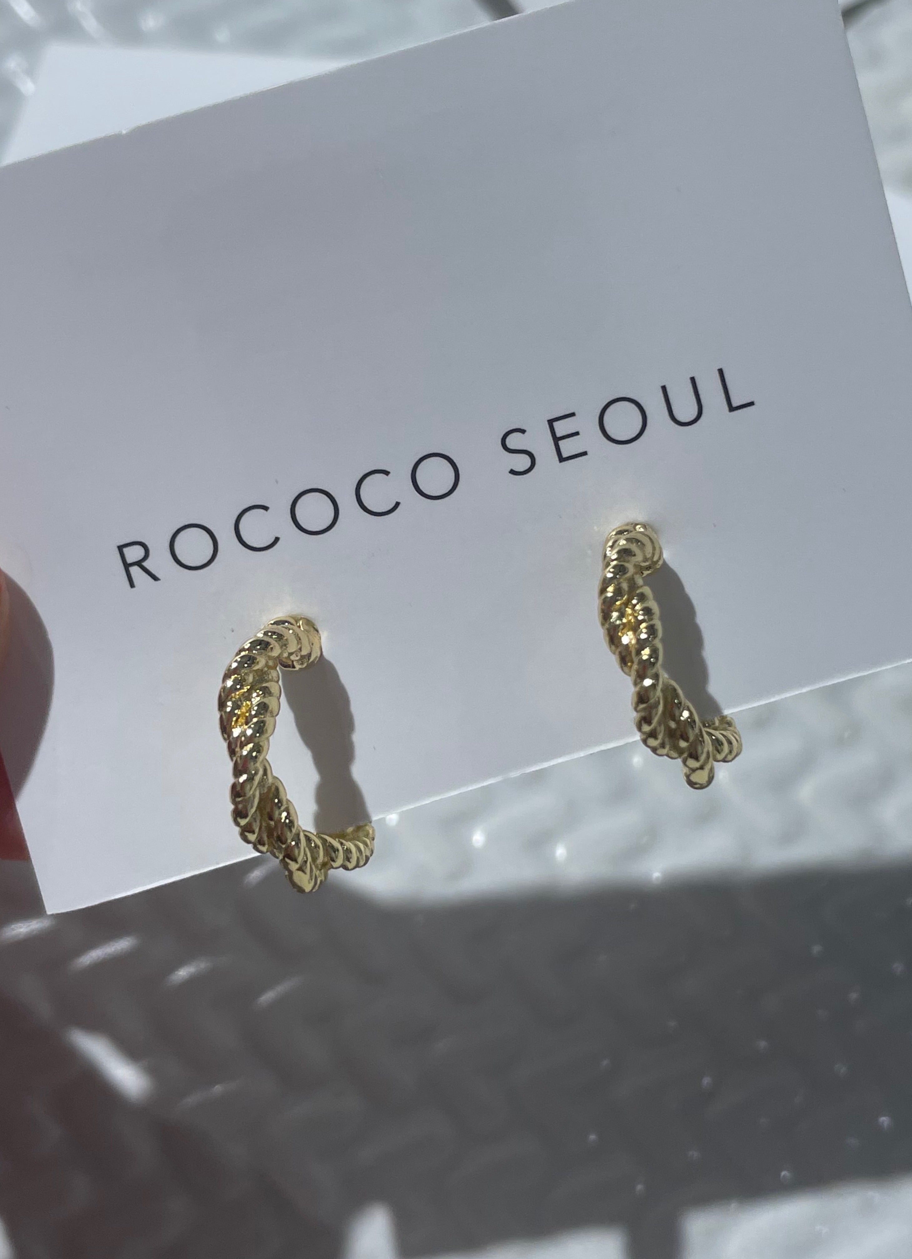 Gold Daily Hoop Earrings