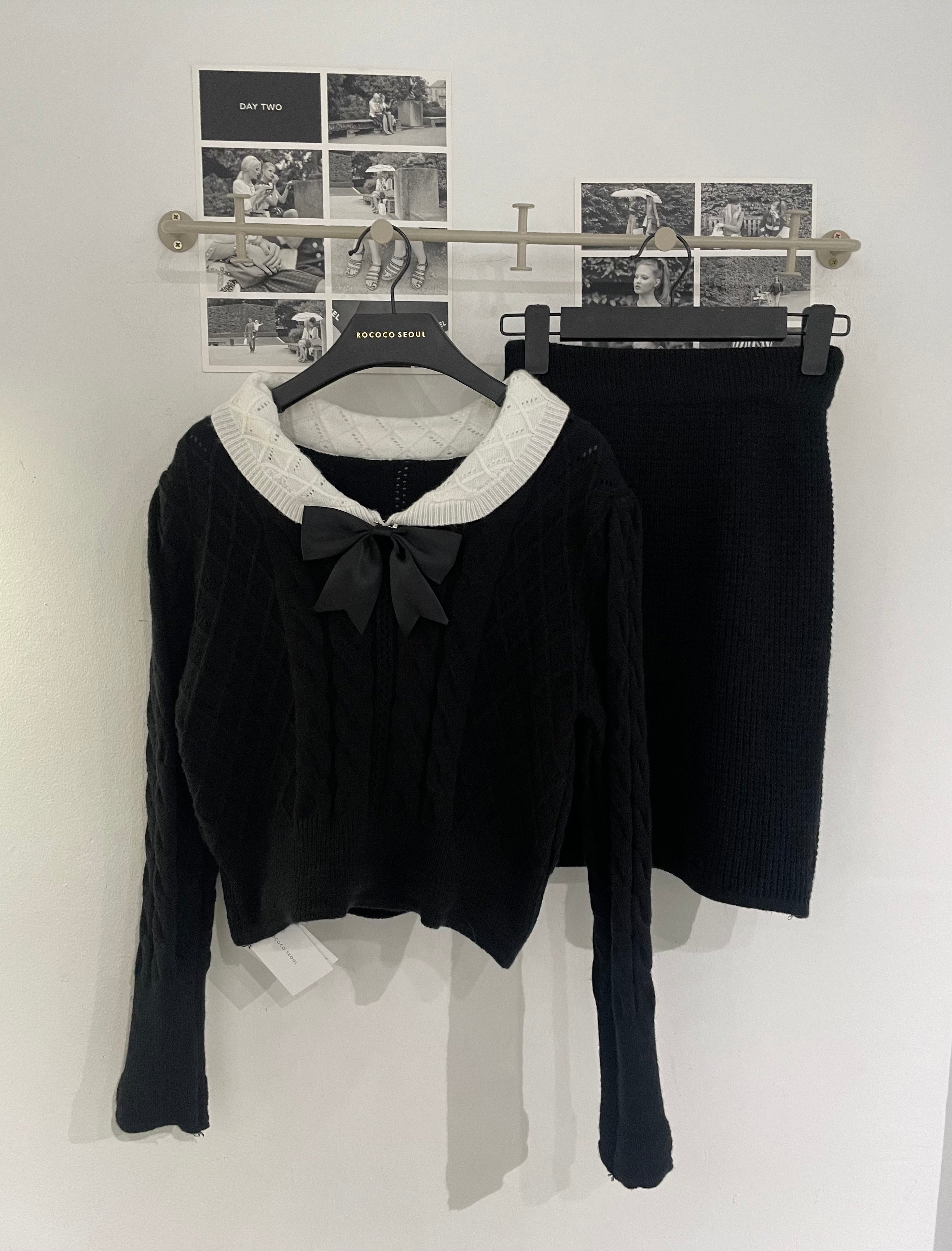 Yuni Miyu Knit Set,Skirt