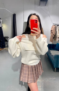 Mogi  Layered Knit Top