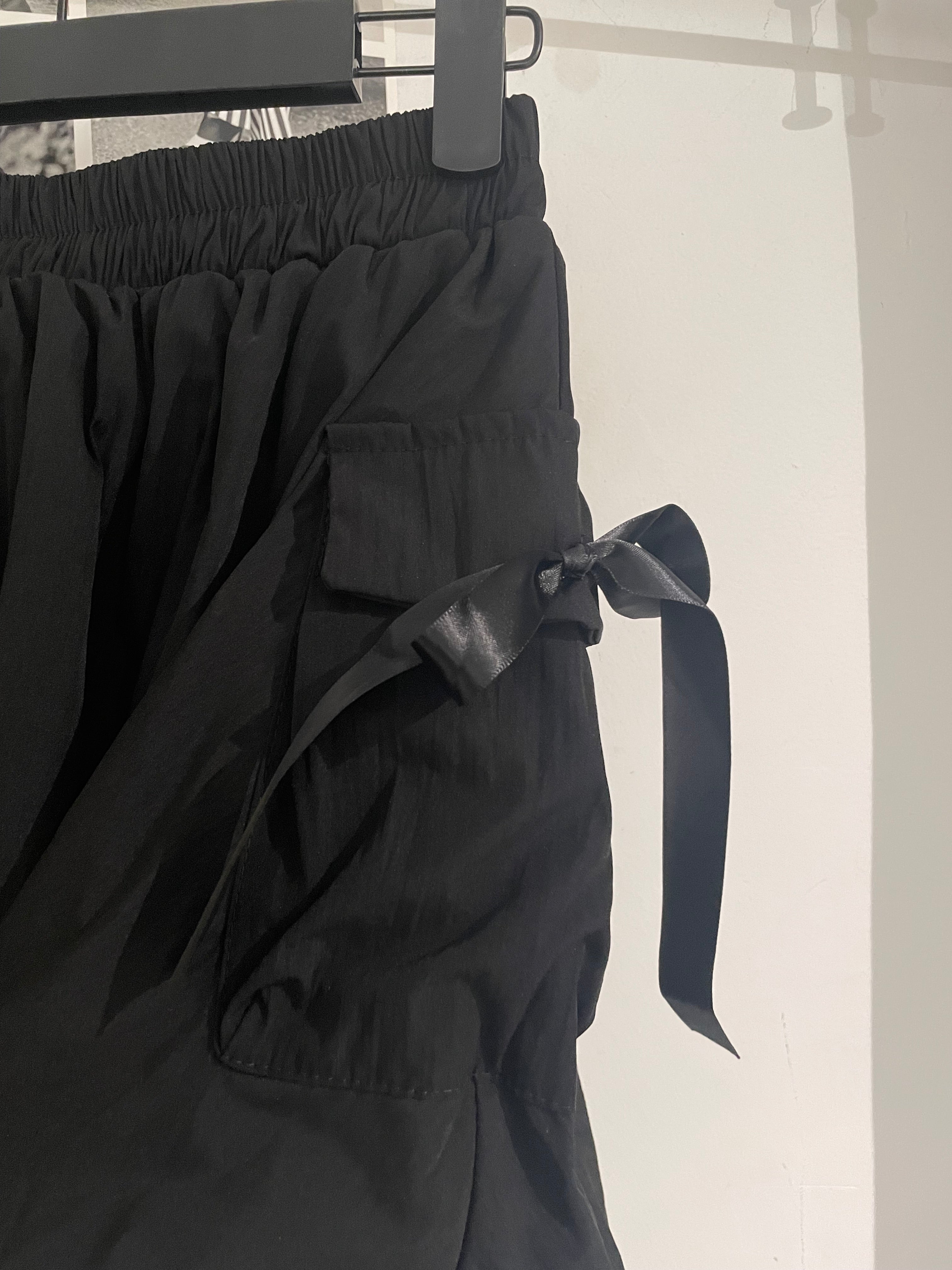 Carrot Balloon Skirt Side Pockets