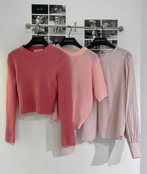 Frida Cashmere Pink Knit