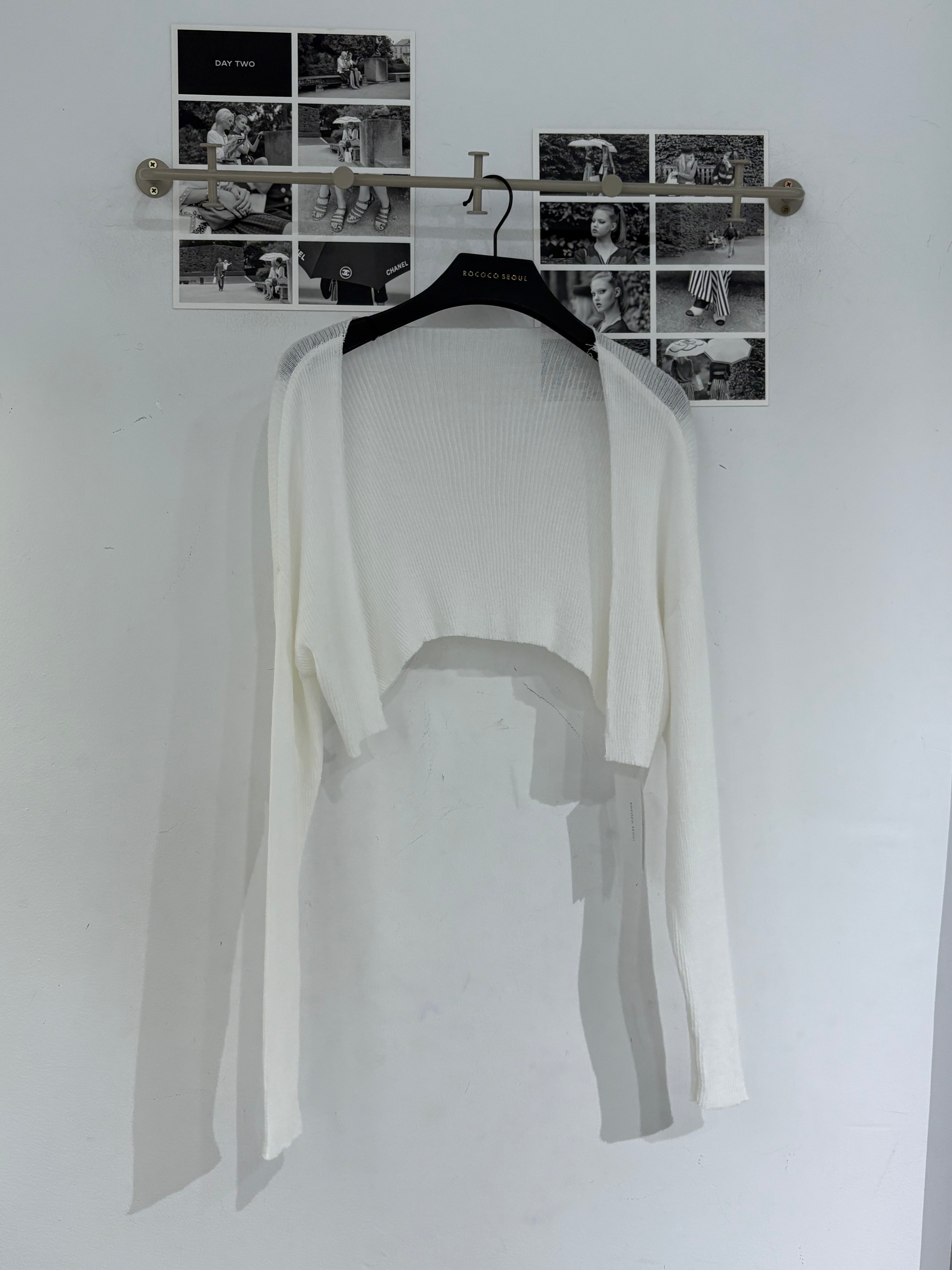 Lucky Open Crop Cardigan