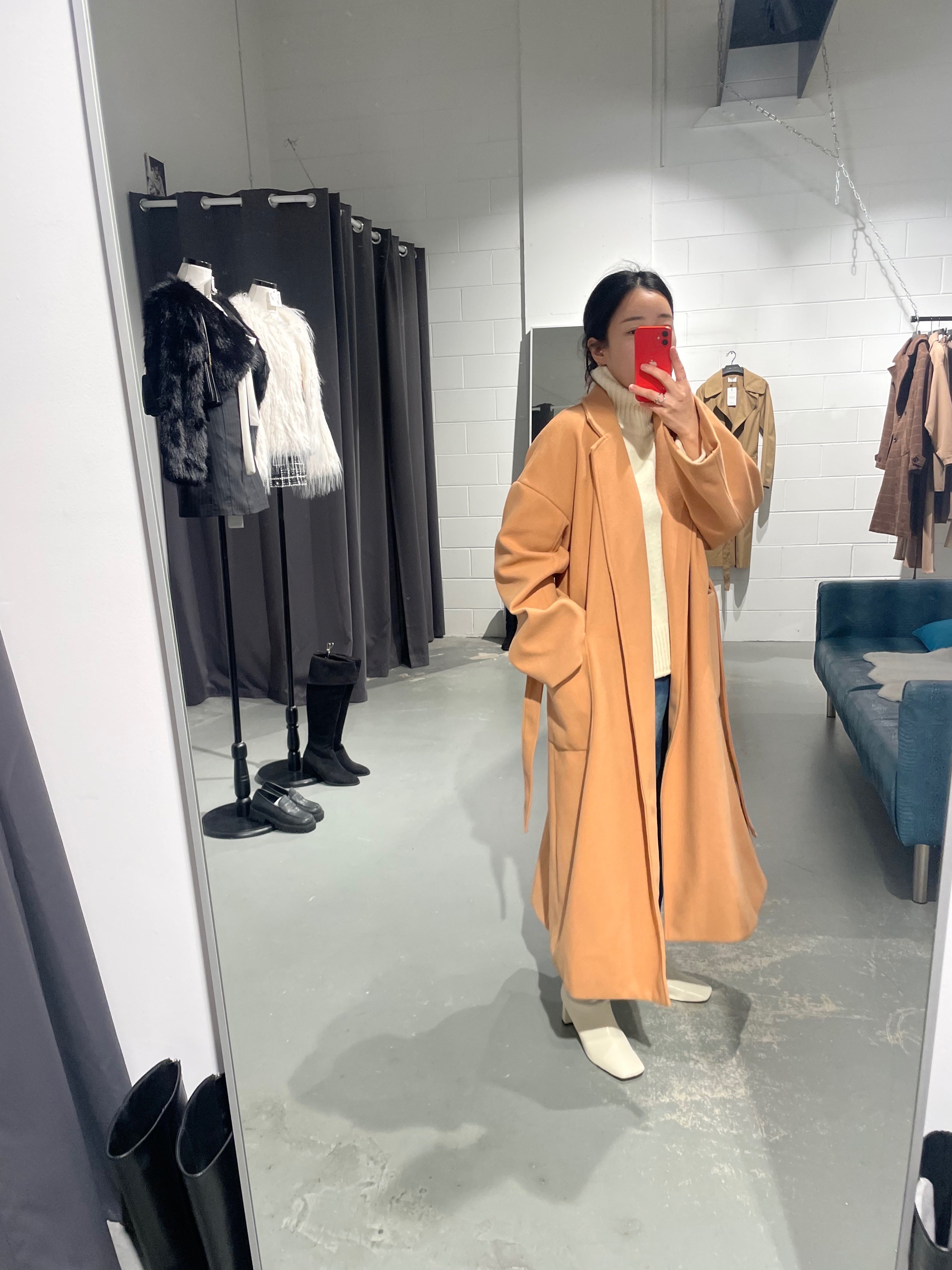 Pouch Long Coat