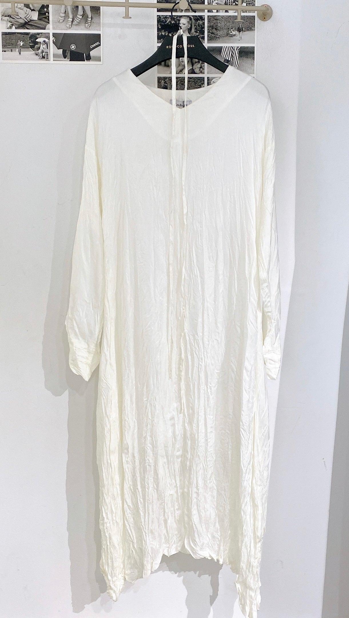 LesBeige Wrinkle Long Dress