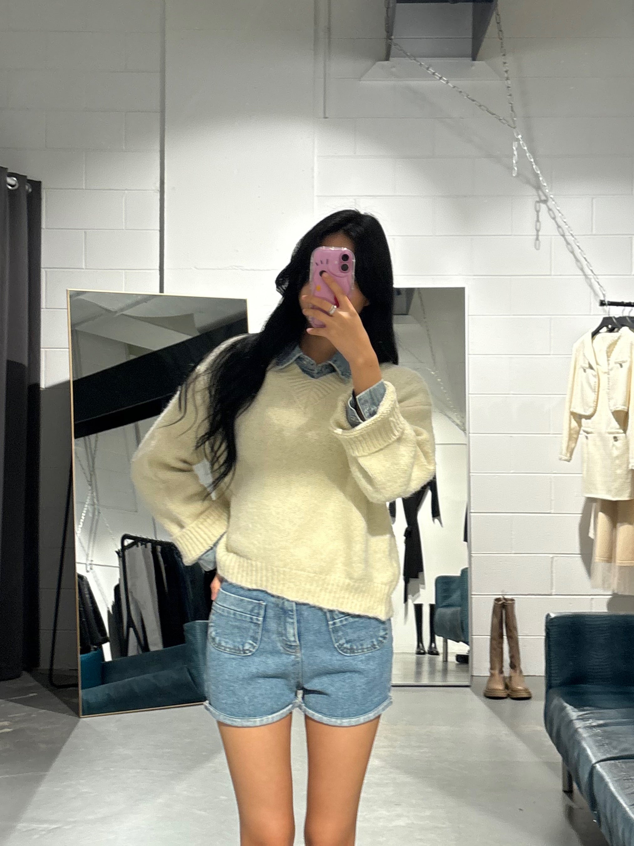 Lucky V Knit