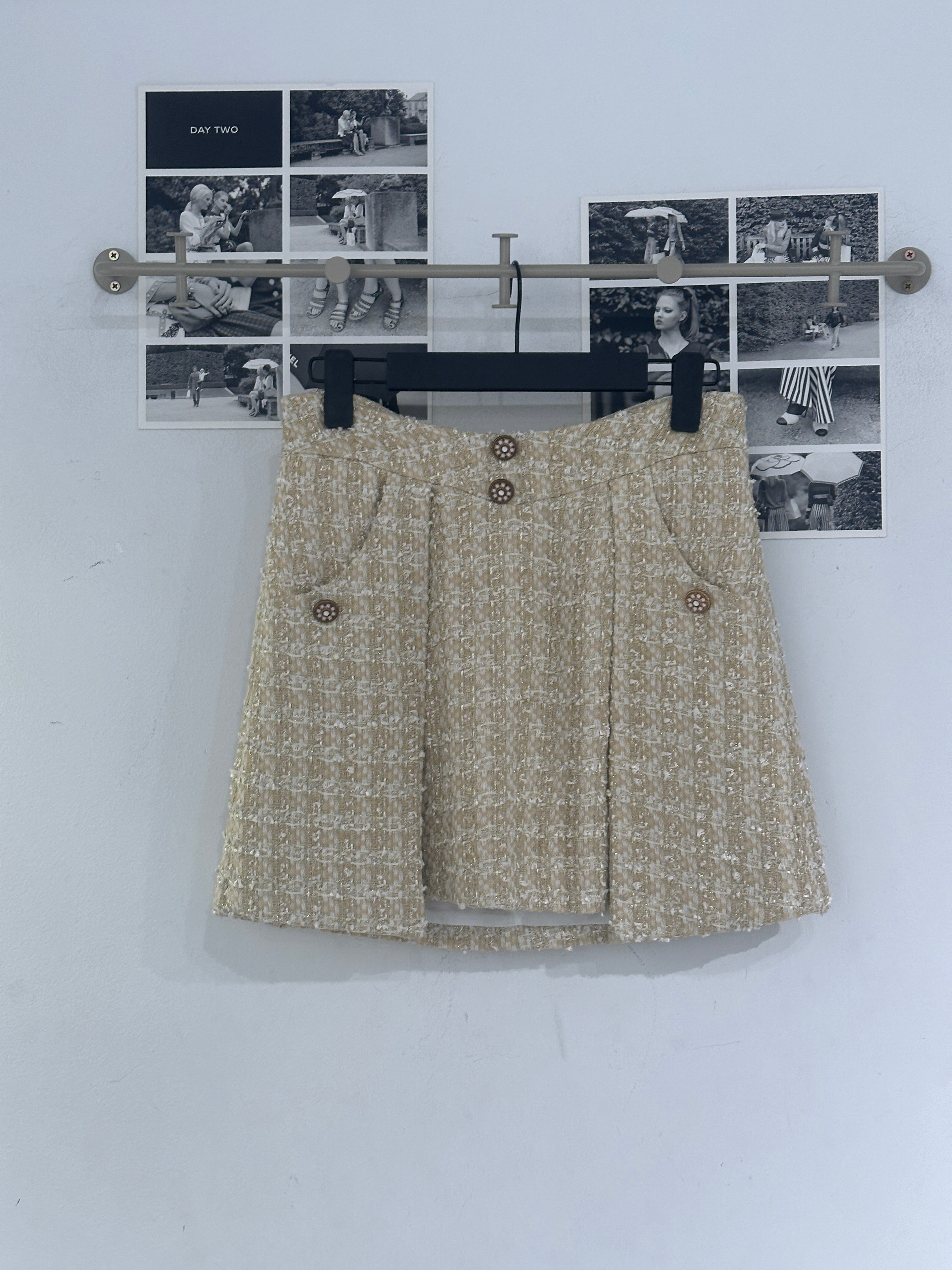 LEA Tweed Mini Skirt