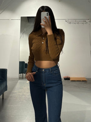 Girls Dail Knit Top