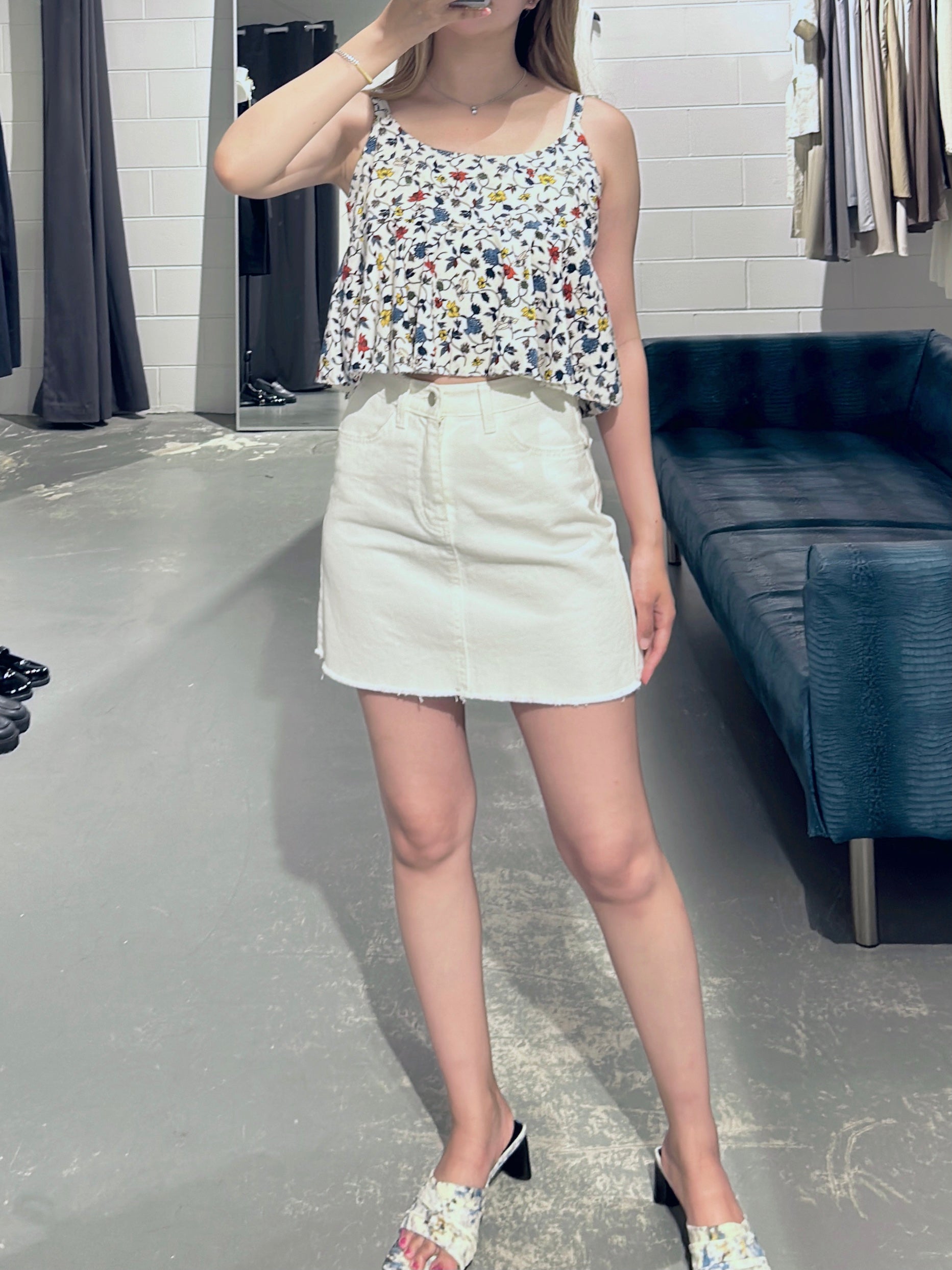 Stitch Floral Cami