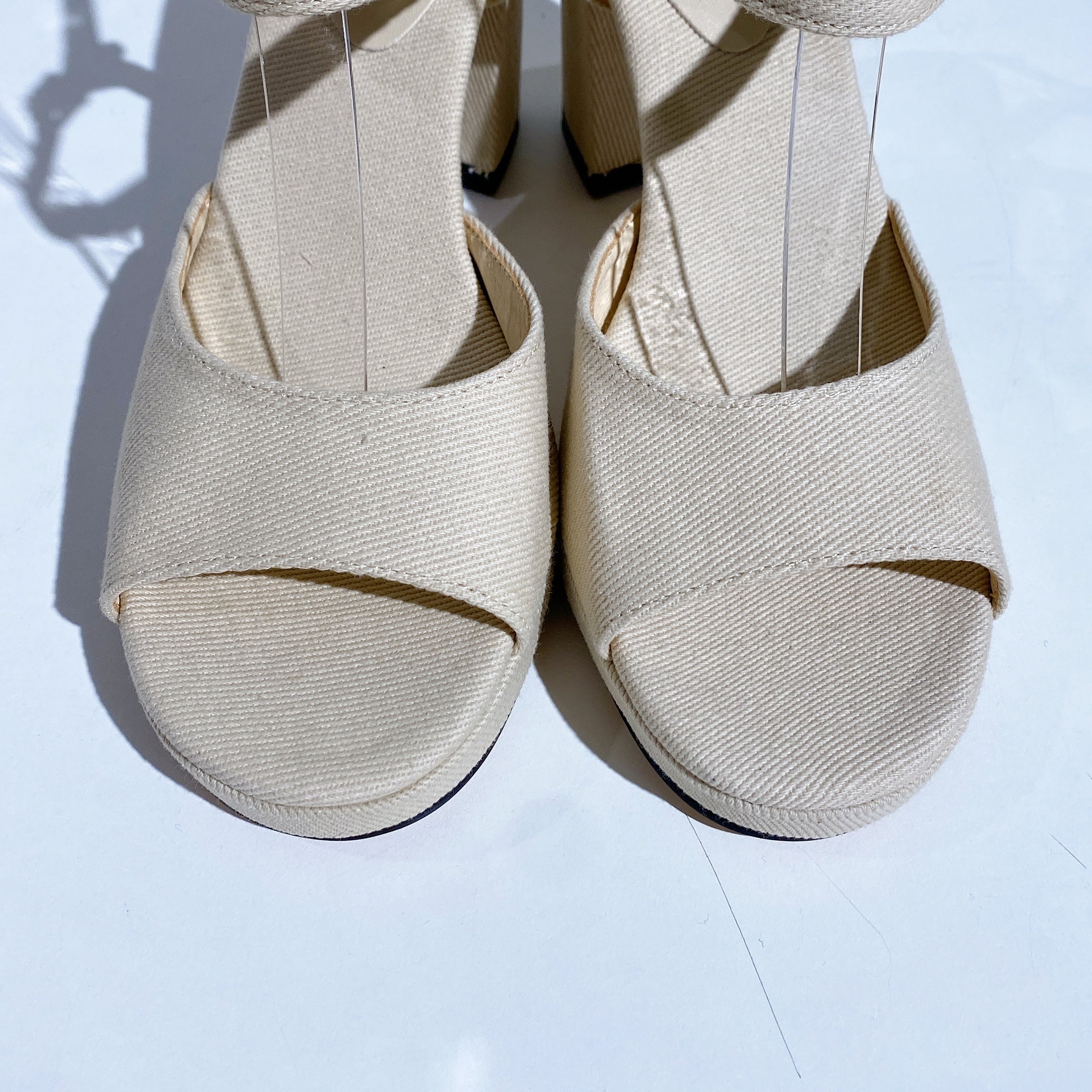 Hash Fabric Sandals