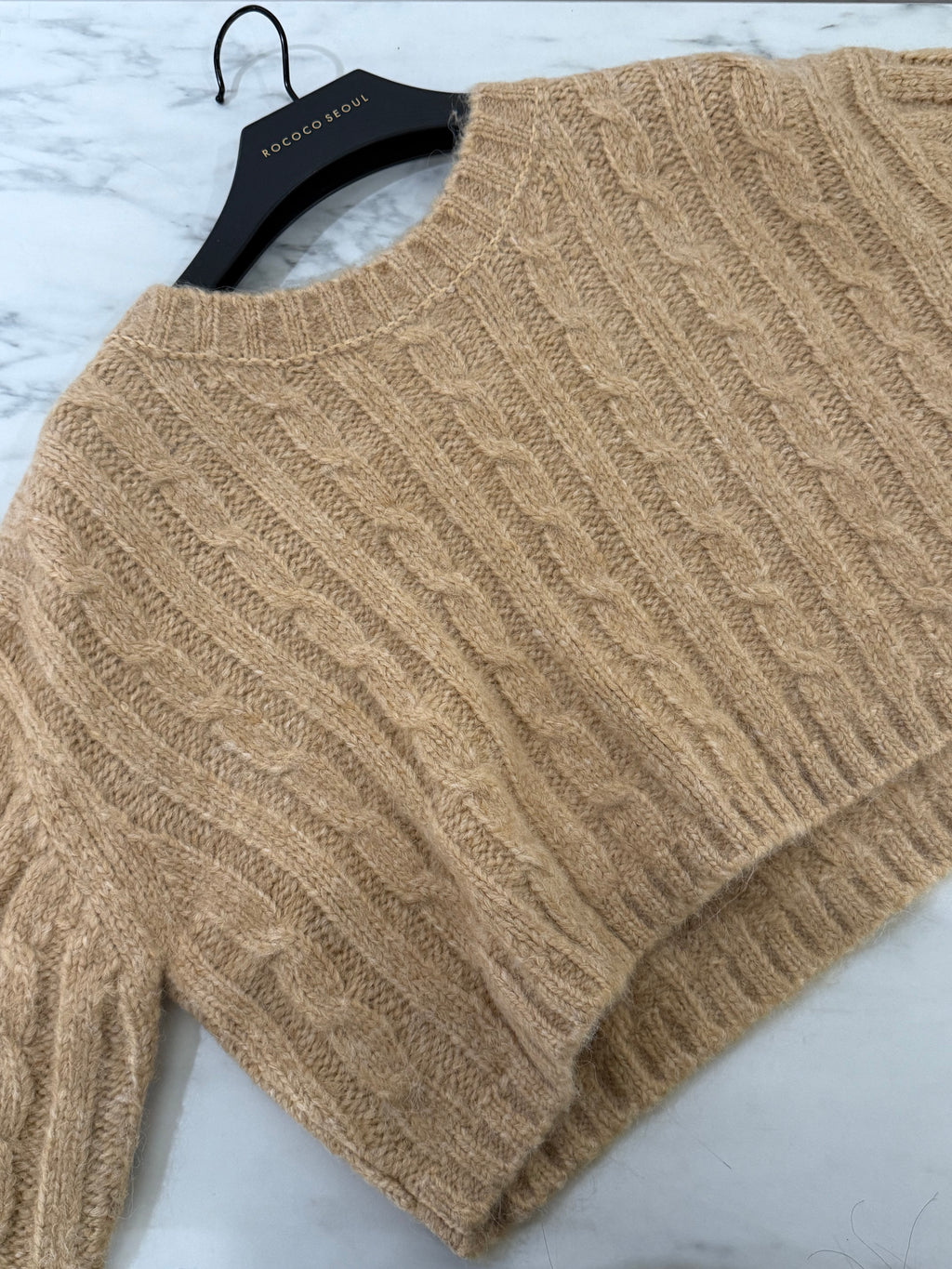 IfYou Bori Cable Cardigan