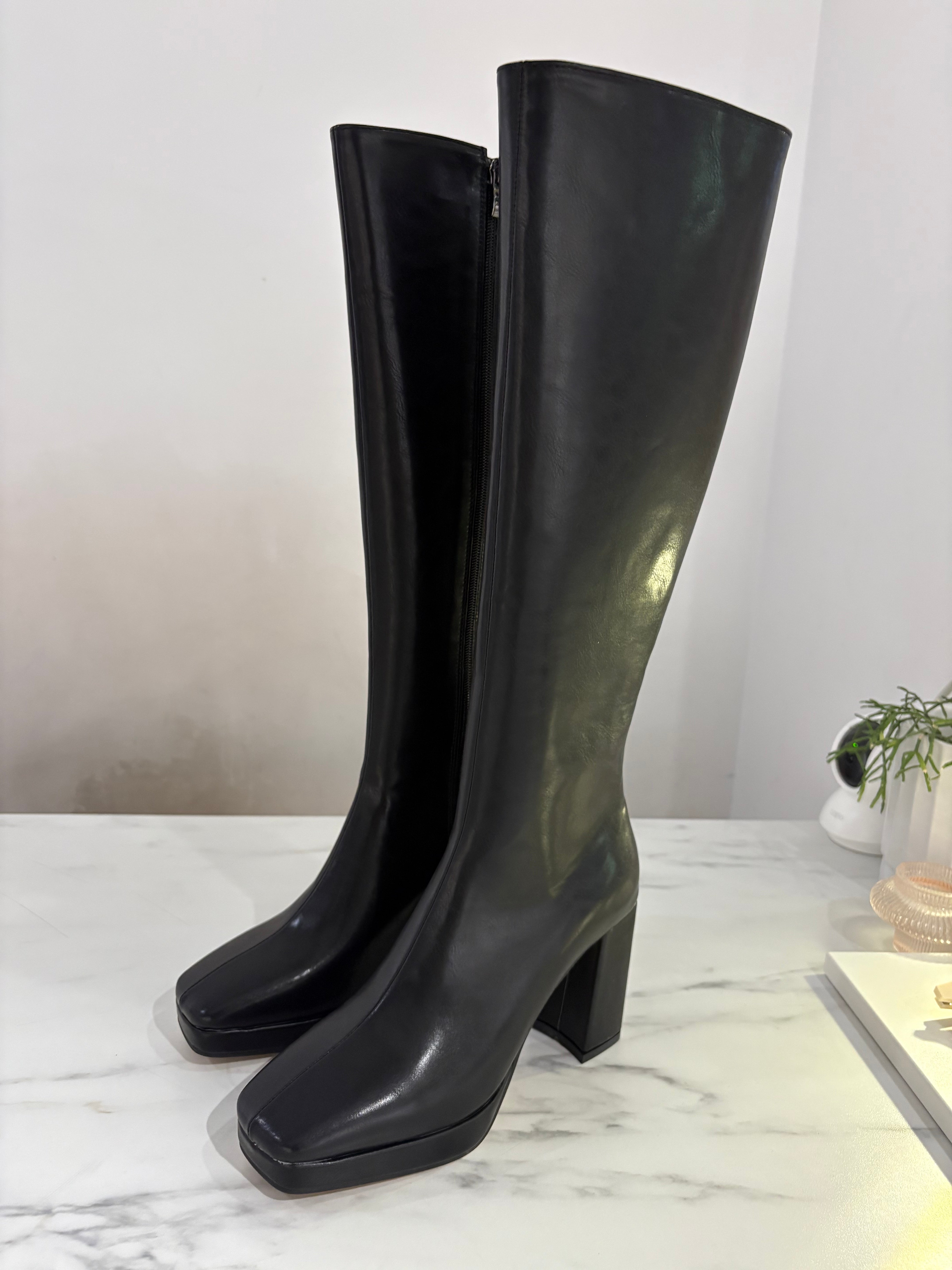 Blue Platform Boots 2025