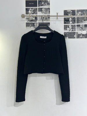 Blackpom Move Crop Cardigan