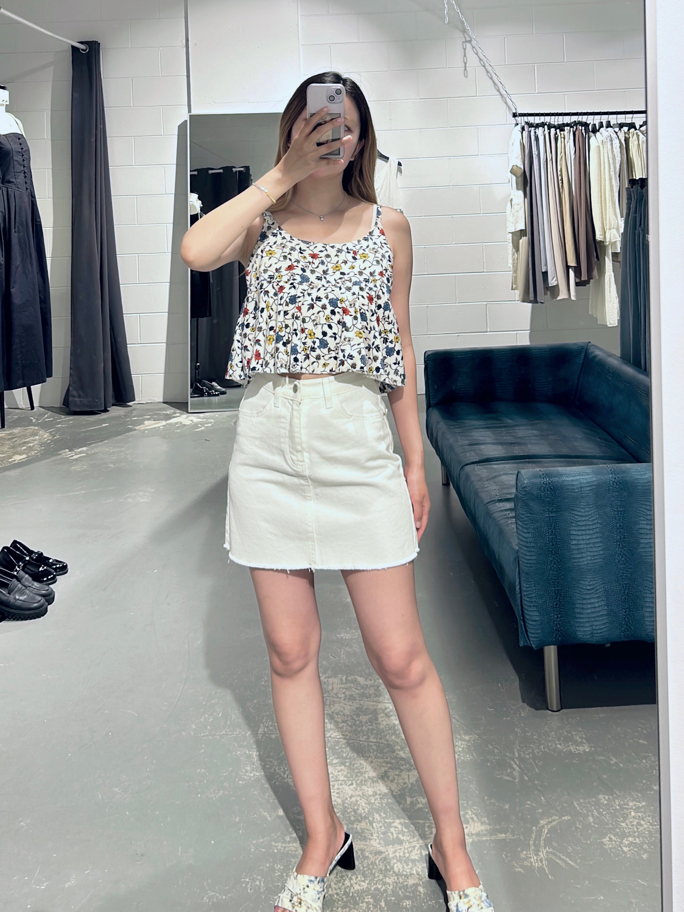 Stitch Floral Cami