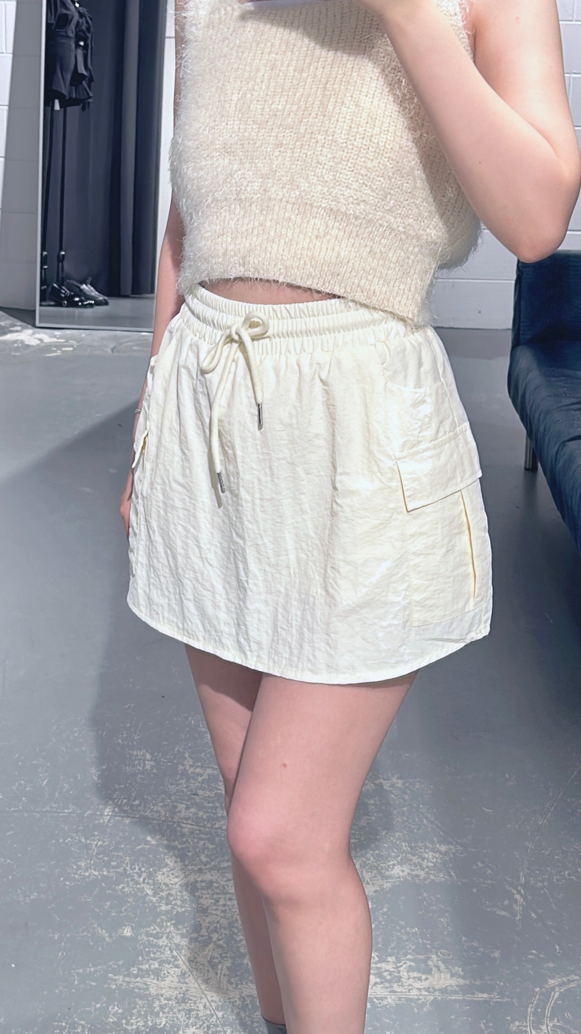 Yuni Nylon Skirt