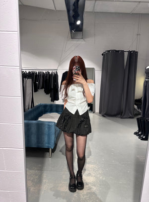 Balloon Chiffon Ribbon Skirt