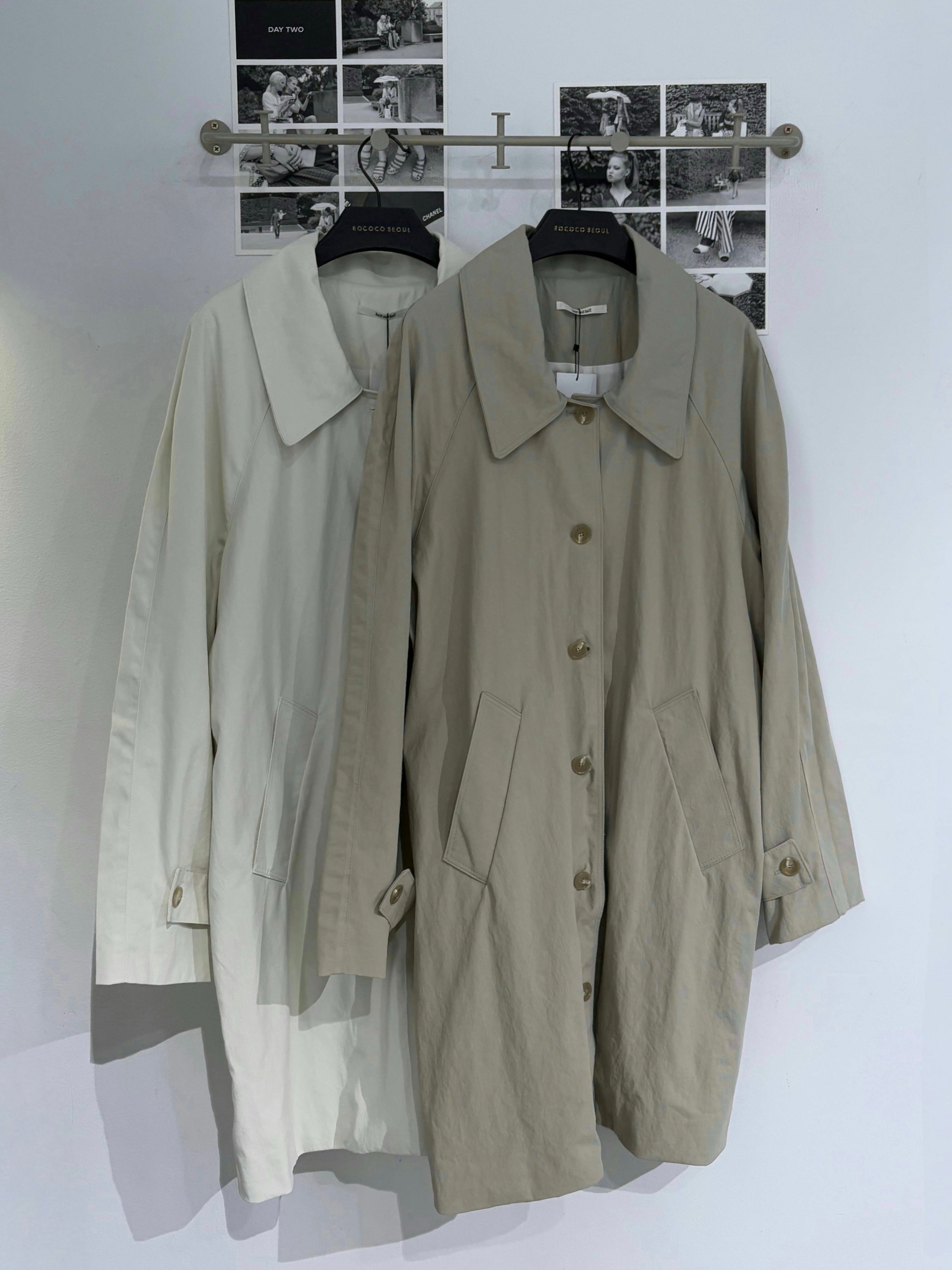 HalfHalf Trench Coat