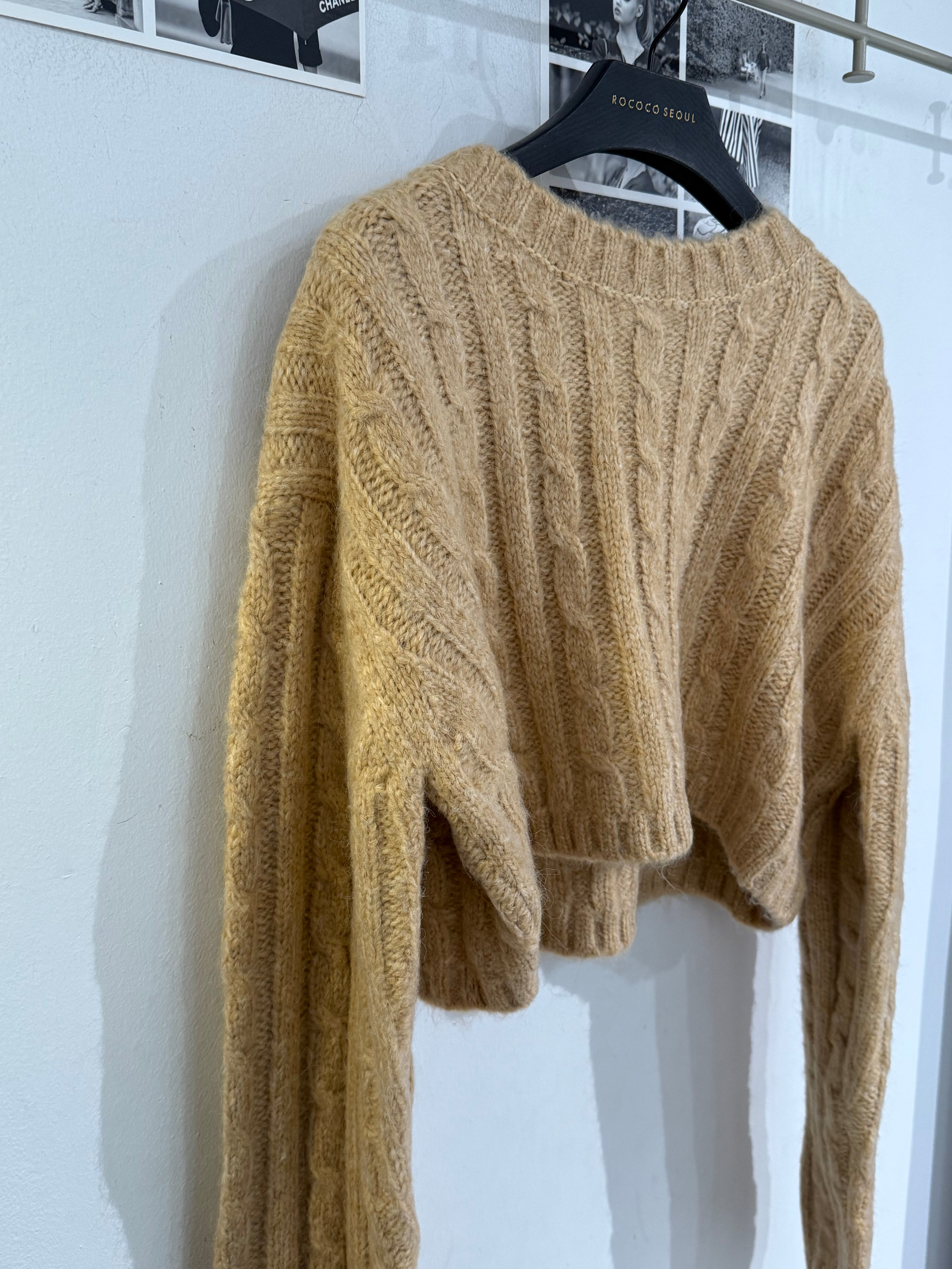 IfYou Bori Cable Cardigan
