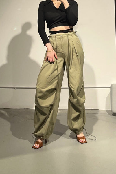 韓国商品/OVERDUEFLAIR POCKET CARGO PANTS Padded Winter Cargo Pants | Streets of Seoul | Men's Korean