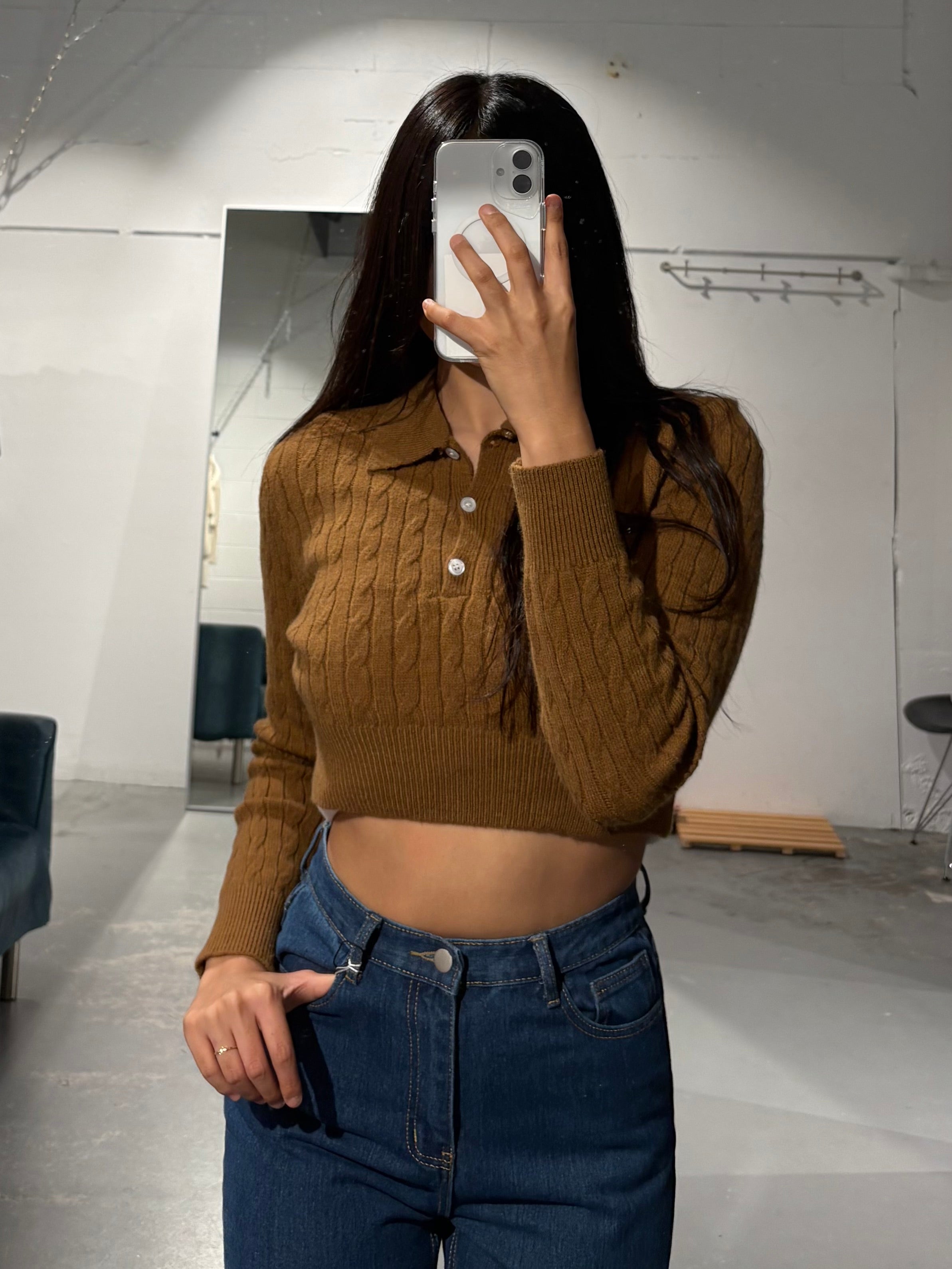 Girls Dail Knit Top