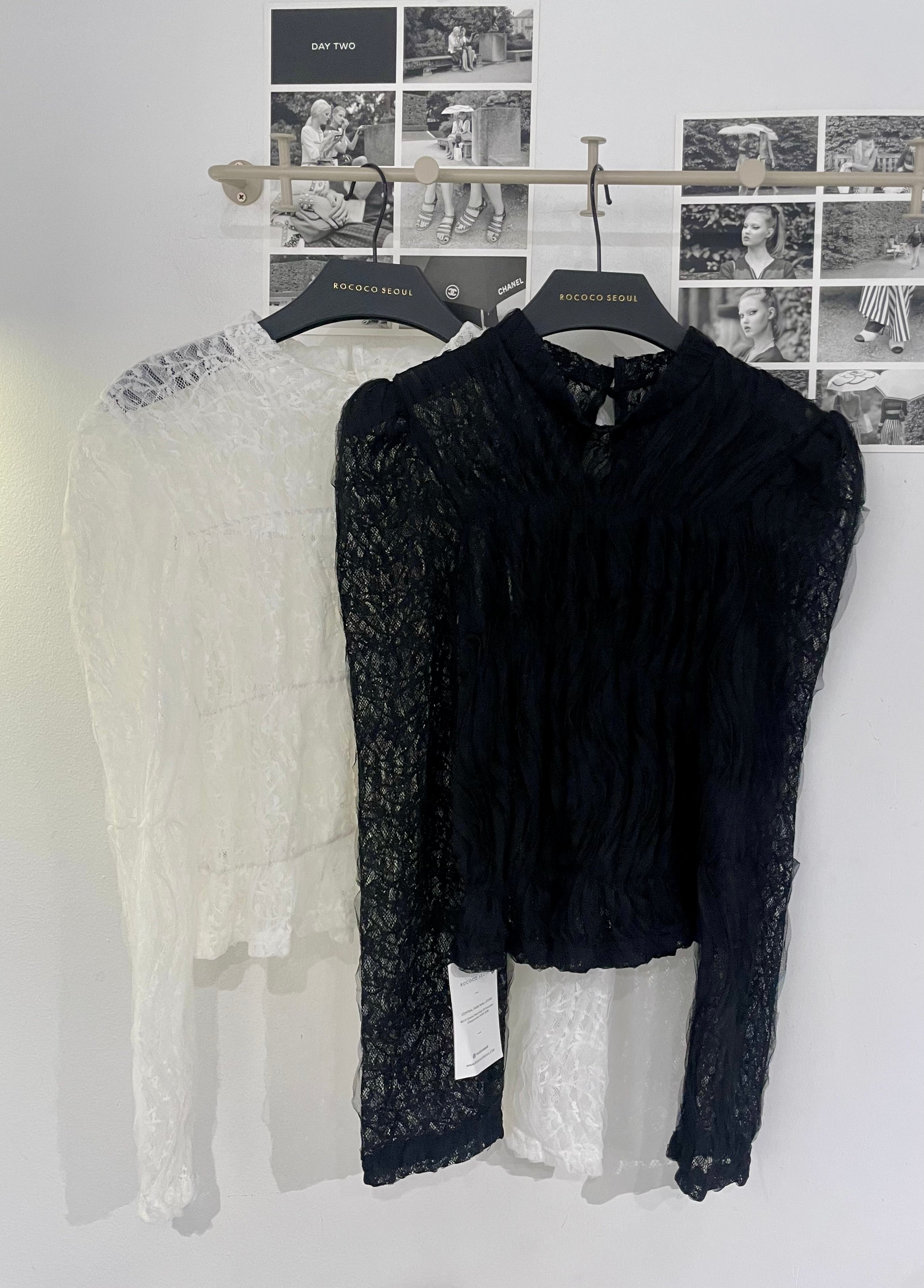 All Band Lace Blouse