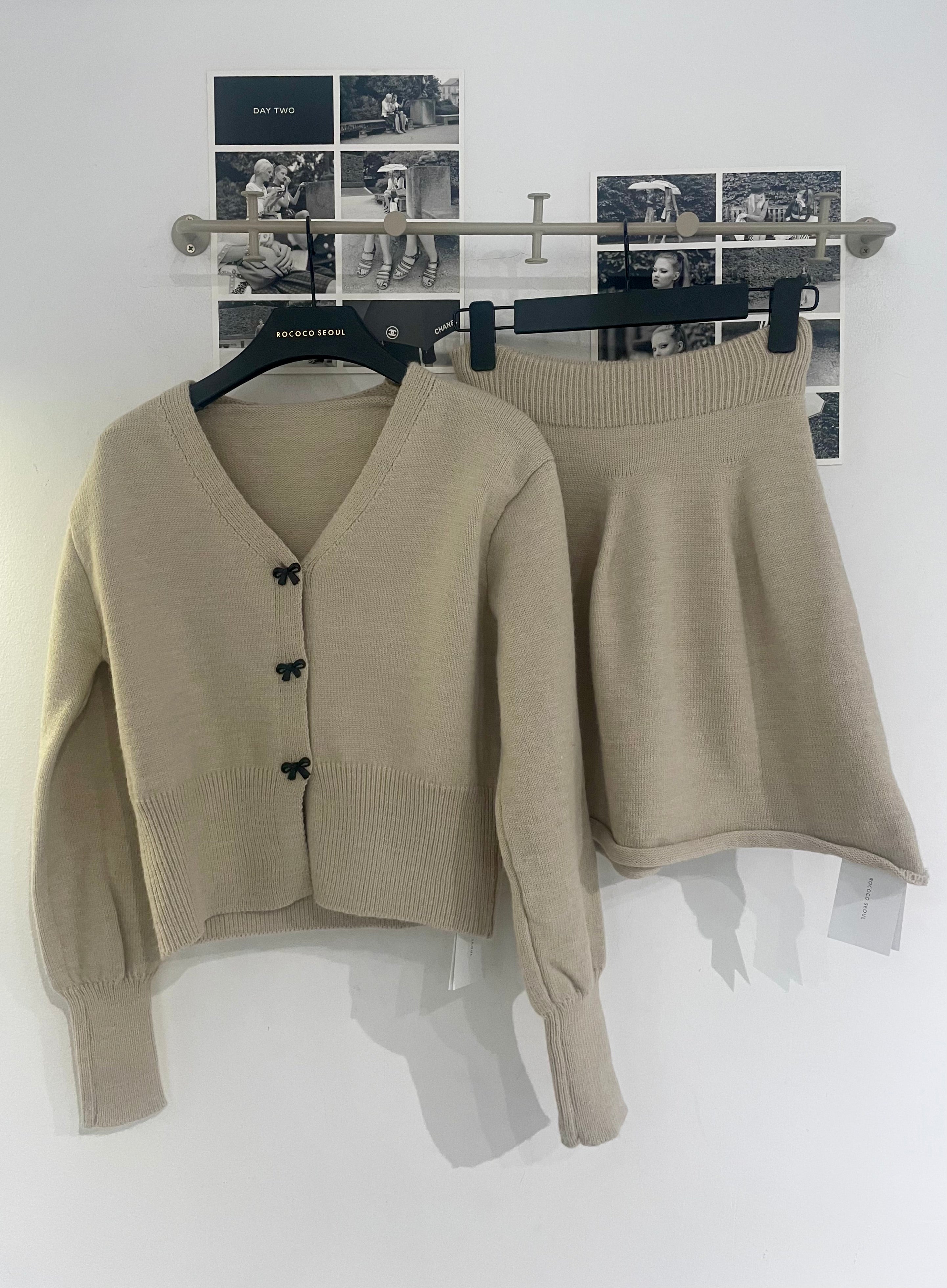 Maru Ribbon Knit Set