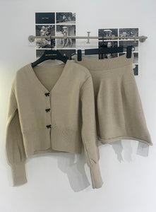 Maru Ribbon Knit Set