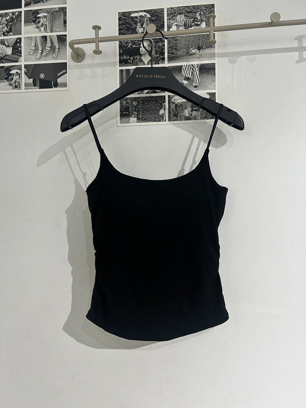 Bebe Shirring Bra Top