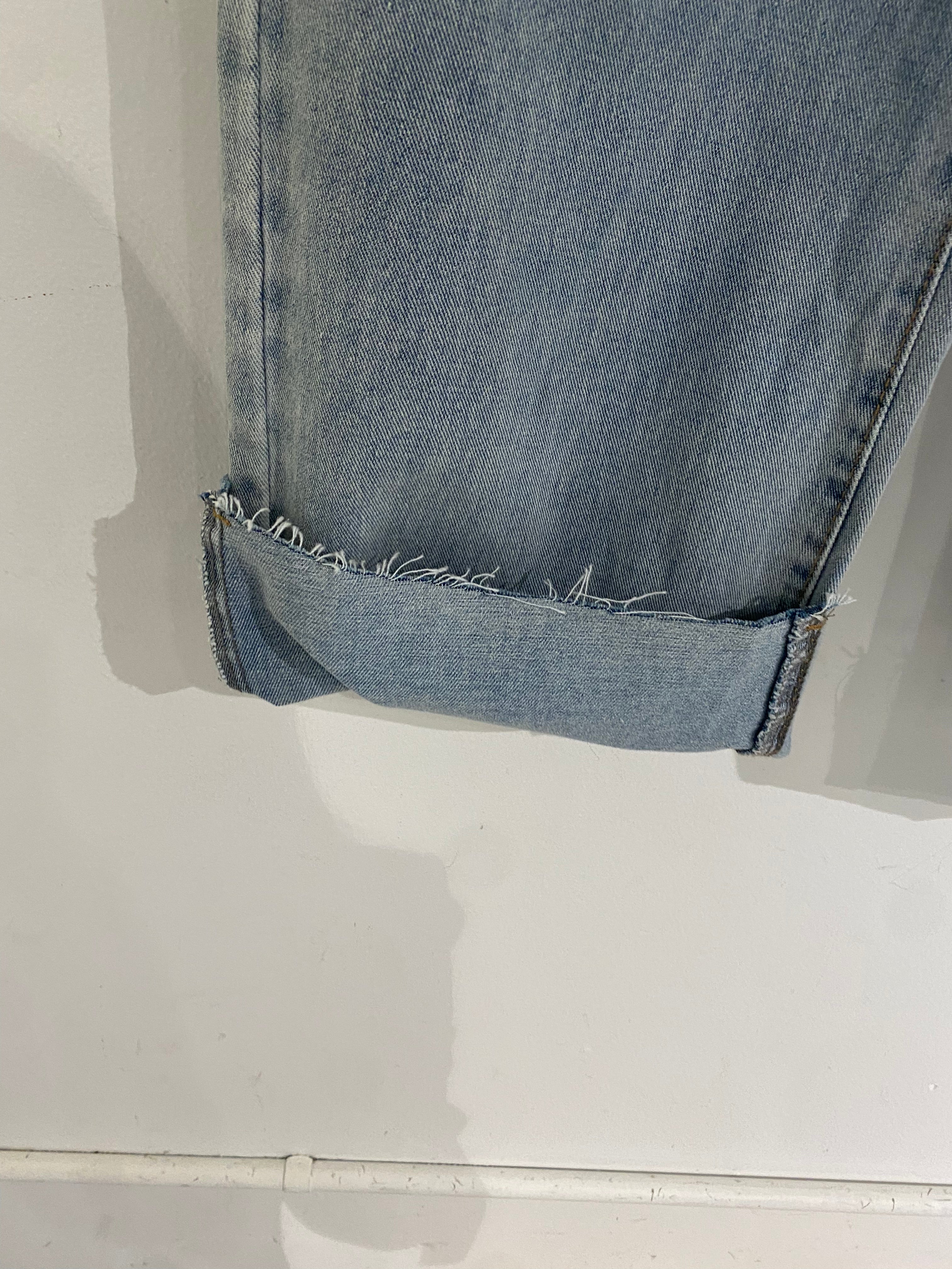 Daily Banding Wide Denim Jeans