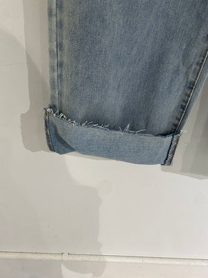 Daily Banding Wide Denim Jeans