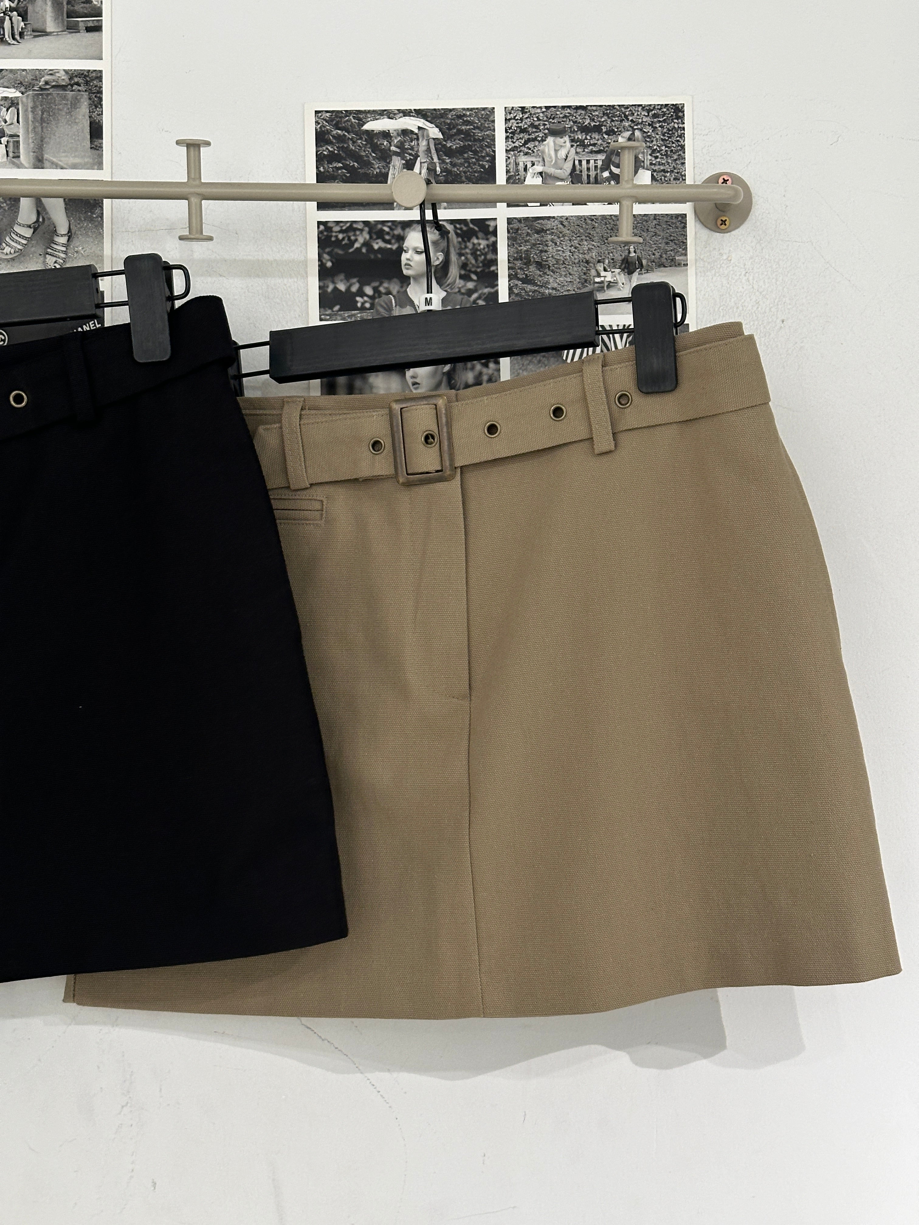 Lilibet Punching Belt Skirt