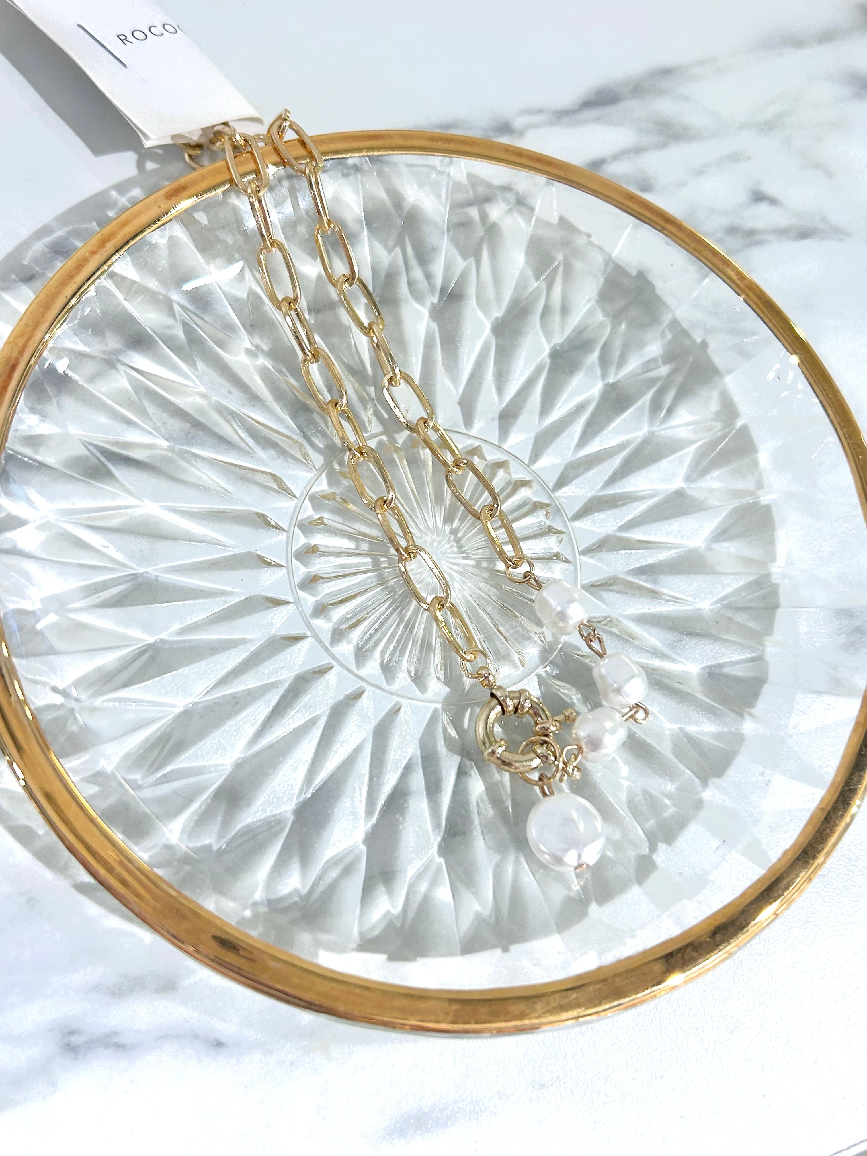 Pearl Chain Fashion Necklace